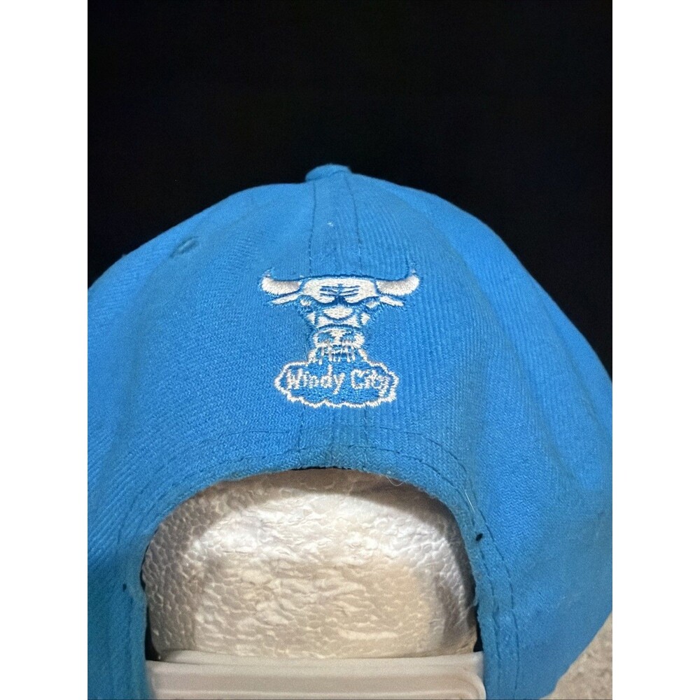 New Era Chicago Bulls 9FIFTY Snapback Hat Powder Blue One Size - Picture 3 of 6